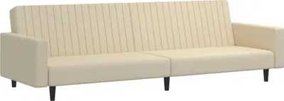 Produktbild von Schlafsofa 2-Sitzer Creme Samt