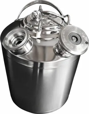 Produktbild von Reinigungsbehälter 10 L Edelstahl für 2 Fittinge