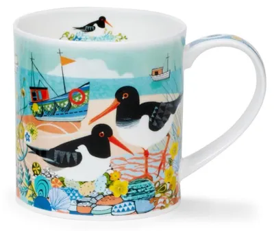 Mok Orkney Shore Birds 0,35L Knochenporzellan