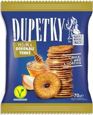 Obrázek produktu pro Dupetky talarki cibule, med, hořčice 70 g
