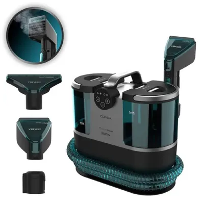 Zdjęcie produktu dla Odkurzacz do tapicerki Cecotec Conga 7000 Carpet&spot Clean Steam Max, srebrny, rozmiar uniwersalny / wtyczka UE 220 V, srebrny, rozmiar uniwersalny