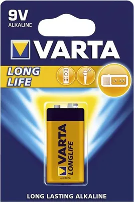 Produktbild von Varta Longlife Extra - Batterie 9V - Alkalisch