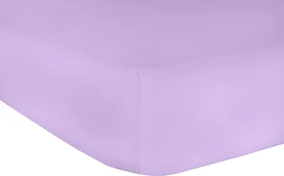Produktbild von Mr.Sandman Elasthan Classic Topper Spannbetttuch Flieder 160x200-210cm 220g/m²