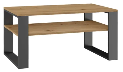 Obrázek produktu pro Topeshop MODERN 1P ANT ART, Konferenční stolek, Obdélníkový tvar, 2 noha/nohy, Dub