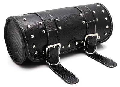 Image de Valise latérale étanche universelle en cuir PU