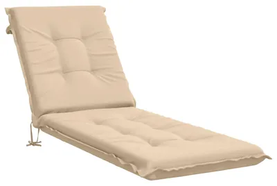 Immagine prodotto di Cuscino per sdraio GEMERT, 100% poliestere, color crema, dimensioni 190 x 50 x 9 cm
