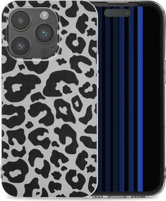 Immagine prodotto di Custodia di design imoshion per iPhone 15 Pro - Leopardo trasparente