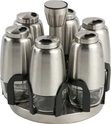 Image de Baytex Étagère à épices pivotante Spice Bottle - 6 pots à épices