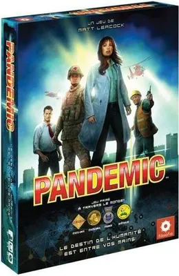 Zdjęcie produktu dla Gra Planszowa Pandemic Asmodee, Gra Kooperacyjna, Gra Strategiczna, Gra Rodzinna