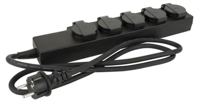 Immagine prodotto di DAP Presa multipla Schuko 5 vie 3x 1,5 mm² 1,5 m