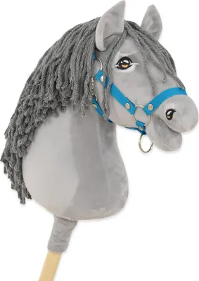 Image de Hobby Horse Siwy A3 - Cheval en bois gris Premium pour enfants