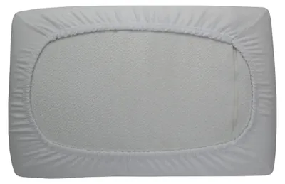 Produktbild von Bezug für orthopädisches Nackenstützkissen | 70 x 36 cm | aus hochwertigem DOPPEL-Jersey (100% Baumwolle) | Farbe: grau