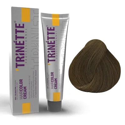 Produktbild von Trinette No.7 Braun – Permanente Haarfarbe Creme 100 ml, intensive Deckkraft