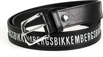 Zdjęcie produktu dla Pasek Bikkembergs - E2CPME351194 - Czarny- Rozmiar: 105(EU)