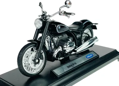 Immagine prodotto di Welly BMW R18 Nero 1:18 11cm Moto Nuovo in scatola Modello Die Cast 12859