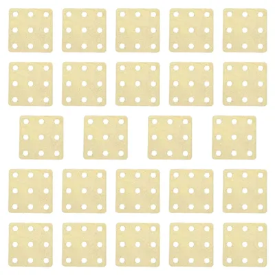 Produktbild von Quadratische Webkarten Aus Holz, Bastelwerkzeuge, Webzubehör, 24 StÜcke