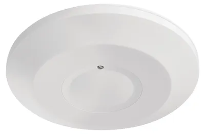 Immagine prodotto di EMOS Rilevatore di movimento a microonde di superficie per interni, portata 8 m, distanza di rilevamento 16 m/360°, tempo di illuminazione e sensibilità regolabili, GS21111