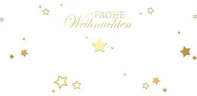 Produktbild von Weihnachten 5er-Beutel - Glückwunschkarten im Format 18 x 12 cm - 5
