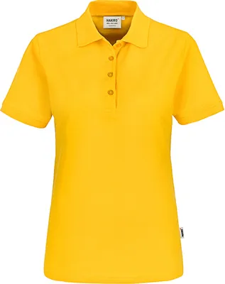 Zdjęcie produktu dla HAKRO® 10008602300190 HAKRO® Damen Polo Shirt CLASSIC 110 gelb Größe XL