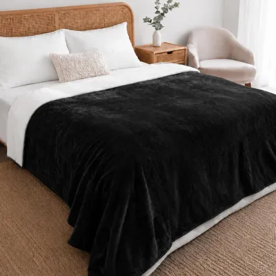 Immagine prodotto di Elzusha - Coperta impermeabile per cani, 152x203 cm, colore nero