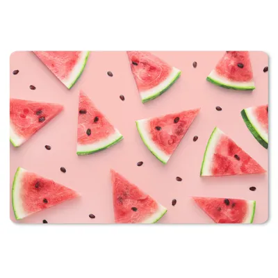 Produktbild von MuchoWow® Mauspad Mousepad Wassermelone - Rosa - Sommer - Muster 27x18 cm - Mousepads - Maus Mat - Pad - Mausunterlage - Büroartikel - Desk Matten