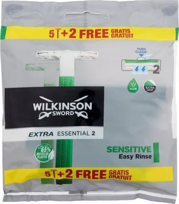 Zdjęcie produktu dla Wilkinson, Extra 2 Sensitive, maszynka do golenia, 5+ 2 gratis