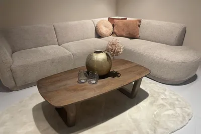 Produktbild von Couchtisch aus Mangoholz braun - 130x70x40 cm - Cortez