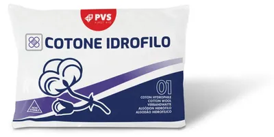 Katoenen Verband 20 g, steril, fusselfrei, 5x5 cm, Weiß