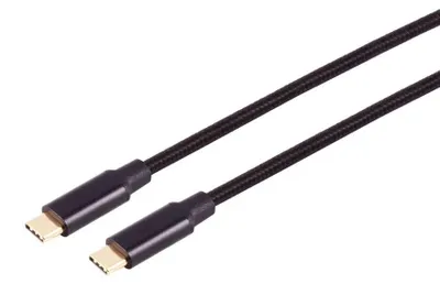 Productafbeelding van BlackBaumwolle USB-C verbindingskabel, 3.1, 2 meter