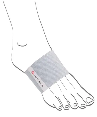 Produktbild von Berkemann Uni Spreizfußbandage Einlegesohlen, Grau, Small EU