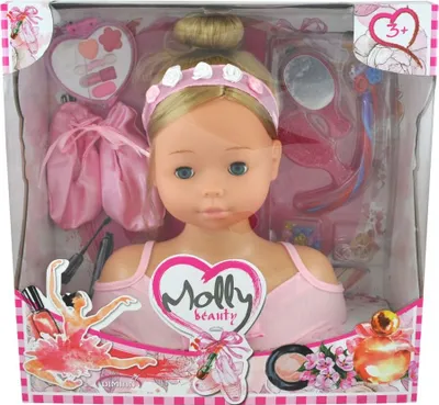 Produktbild von Dimian Frisierkopf mit Make-up - Molly Ballerina