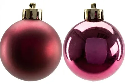 Produktbild von TrendLine Weihnachtskugeln bruchfest, langlebig Ø 4 cm magnolienrosa 16 Stück