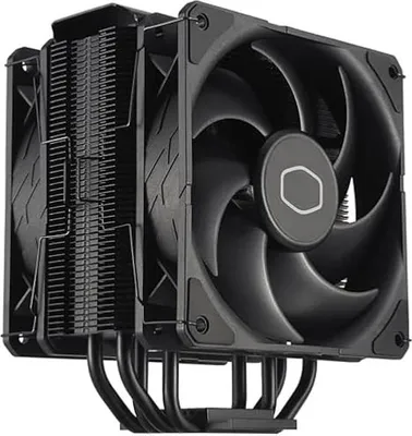 Zdjęcie produktu dla Chłodzenie CPU Cooler Master Hyper 212 Black X Duo, Wentylator 12 cm, 690-2500 RPM, Czarny