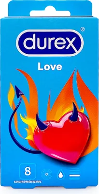 Obrázok produktu pre Durex Kondome Love, balenie po 8 ks
