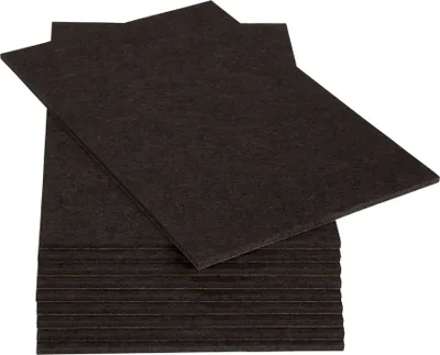 Produktbild von Adsamm® | 10 x selbstklebende Filzplatte | 200x300 mm | Braun | rechteckig | 5.5 mm starker Filzzuschnitt in von Adsamm®
