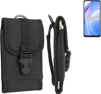 Produktbild von K-S-Trade Handyhülle kompatibel mit Xiaomi Mi 10T Lite Gürteltasche Holster Handytasche Gürtel Tasche Schutzhülle Robuste Handy Schutz Hülle