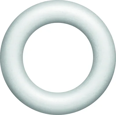 Produktbild von Styropor Halbring 20cm Packung mit 4 Stück