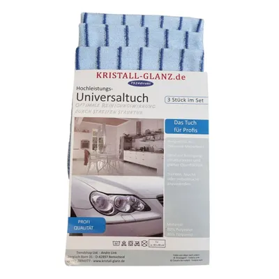Produktbild von Kristall-Glanz Reinigungstücher 3er