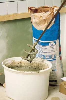 Produktbild von wolfcraft 1 Mörtel-u.Klebermischer Prof. Ø90x400mm