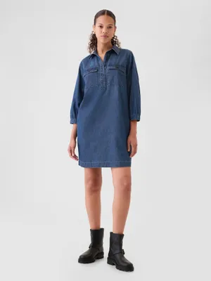 Obrázek produktu pro GAP Ultra-soft užitkové mini šaty z džínoviny 517110-00__XS