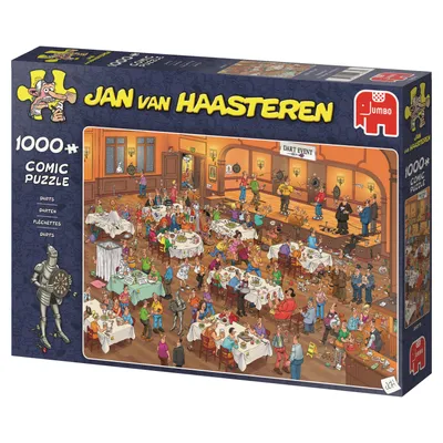 Immagine prodotto di Jan van Haasteren Freccette 1000 Ð-ÑÑ' Gioco di puzzle 1000 pezzo(i)