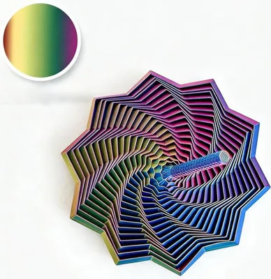 Produktbild von 3D-gedruckter, erweiterter sensorischer Fidget-Stern, stressabbauende