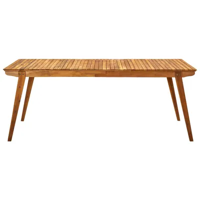 Image de Table de jardin 201,5x100x75 cm acacia massif