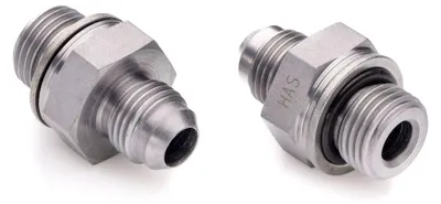 Produktbild von POLBERIS Nippel M16x1,5 - 9/16'' JIC aus Stahl