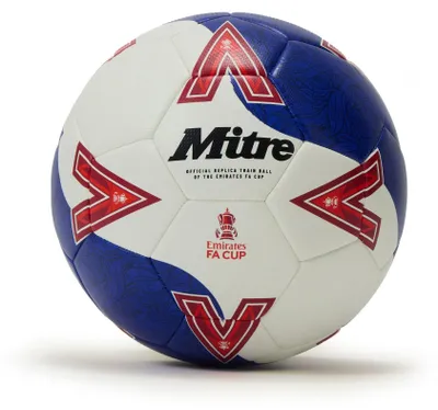 Immagine prodotto di Mitre Calcio FA Cup 25/26 bianco/blu/rosso taglia 4 allenamento