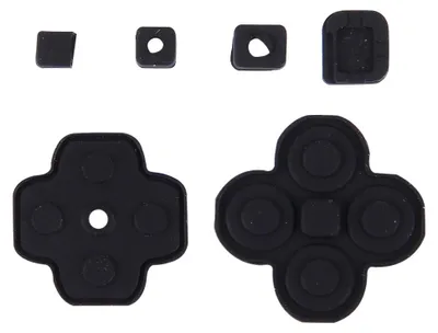 Produktbild von Für Nintendo 3DS Tastenanschlag Gummi Ersatzteil Reparatur Zubehör Konsole