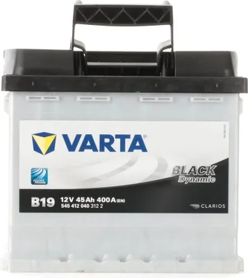 Immagine prodotto di VARTA B19 Black Dynamic 12V 45Ah 400A batteria per auto 545 412 040 incl. 7,50 € di cauzione