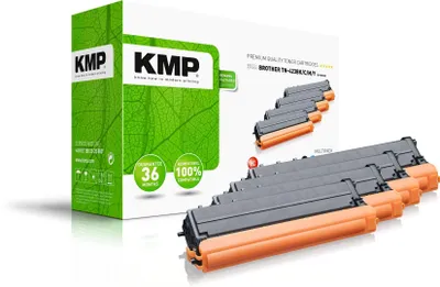 Obrázek produktu pro KMP Printtechnik AG 1265,3005 KMP Toner Brother TN-423BK/C/M/Y Multipack B-T101XM