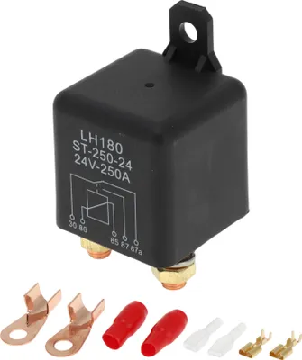 Produktbild von 2 Pins 24V 250A Auto Relais Mehrzweck Wasserdicht Auto Relais 1 Satz Verriegelungsrelais