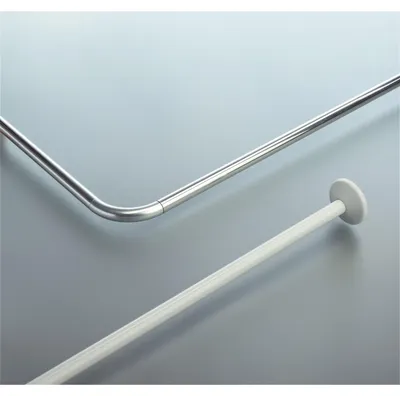 Produktbild von Spirella 7610583284969, Gerade Duschvorhangstange, Weiß, Aluminium